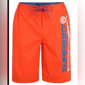 Superdry Men's Bold Orange Swim Shorts